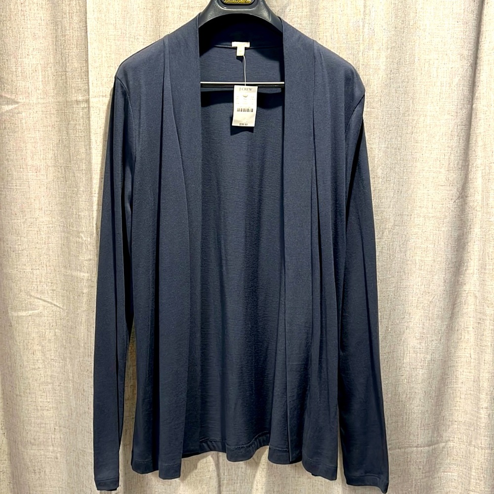 Jcrew open front cardigan NWT